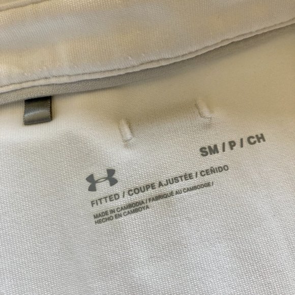 NWOT Under Armour Fitted Golf Polo - Picture 4 of 7